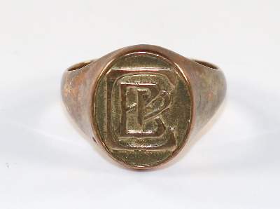Bild Nr.1: 129-2744 Kleiner Siegelring: (Schmuck, Ringe)