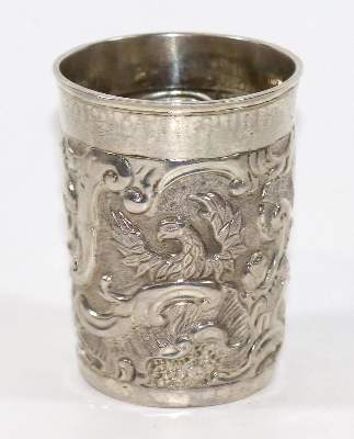 Bild Nr.2: 129-2768 Barockbecher Moskau.: (Silber, Russland)