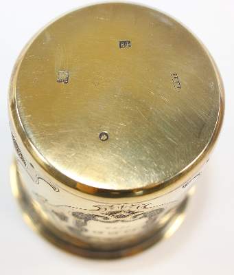 Bild Nr.3: 129-2772 St.Petersburg Becher 1849.: (Silber, Russland)