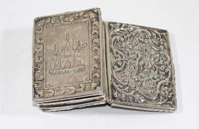 Bild Nr.3: 129-2775 Silbertabatiere: (Silber)