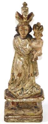 Bild Nr.1: 129-2778 Böhmische Madonna,: (Skulpturen - Plastiken)