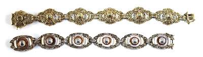 Bild Nr.1: 129-2824 2 Armbänder: (Theodor Fahrner, Armbänder und Armreifen)