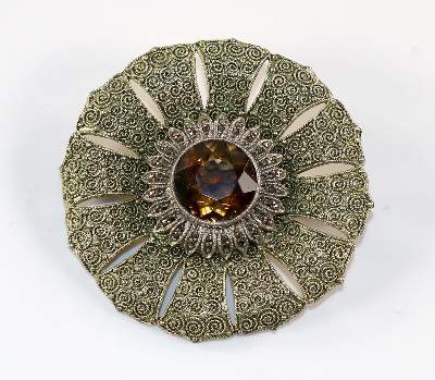 Bild Nr.1: 129-2844 Blumenbrosche: (Theodor Fahrner, Broschen)