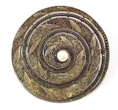 Bild Nr.1: 129-2870 Große Spiralbrosche.: (Theodor Fahrner, Broschen)