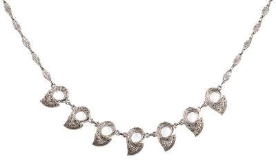 Bild Nr.1: 129-2932 Collier um 1935/40: (Theodor Fahrner)