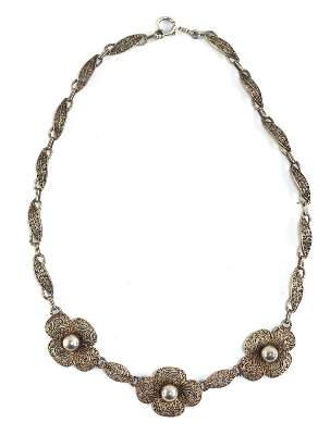 Bild Nr.1: 129-2934 Zwei Colliers.: (Theodor Fahrner, Colliers)