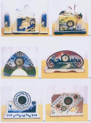 Bild Nr.20: 129-2941 Art Deco, Belgien.: (Uhren)