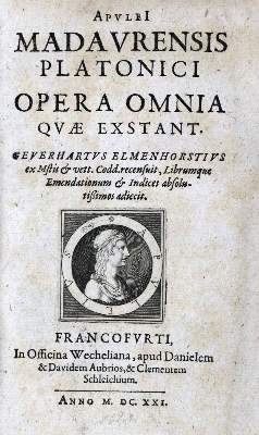Bild Nr.1: 129-3 Apuleius,L.: (Alte Drucke, Handschriften und Theologie)