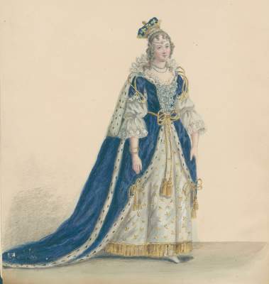 Bild Nr.1: 129-3124 Krönungsbildnis: (Varia, Portrait)