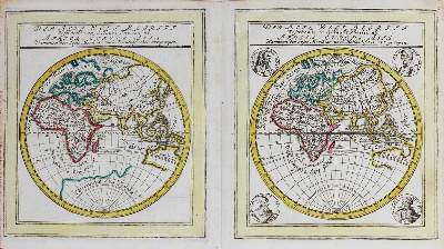Bild Nr.1: 129-3146 Weltkarte.: (Varia, Weltkarten)