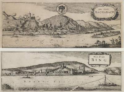 Bild Nr.1: 129-3160 Bacharach u. Bingen.: (Deutschland)