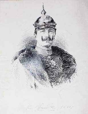 Bild Nr.2: 129-3241 Wilhelm II. (Deutsches Reich).: (Deutschland, Preussen)