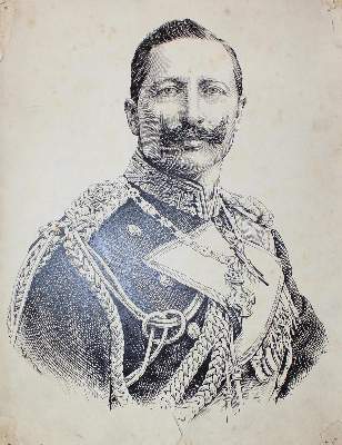 Bild Nr.4: 129-3241 Wilhelm II. (Deutsches Reich).: (Deutschland, Preussen)