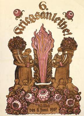 Bild Nr.1: 129-3405 Dachauer, Wilhelm: (Plakate, Kriegsanleihe)