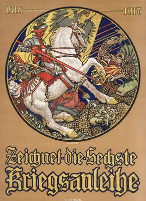 Bild Nr.1: 129-3408 Lenz, Maximilian: (Plakate, Kriegsanleihe)