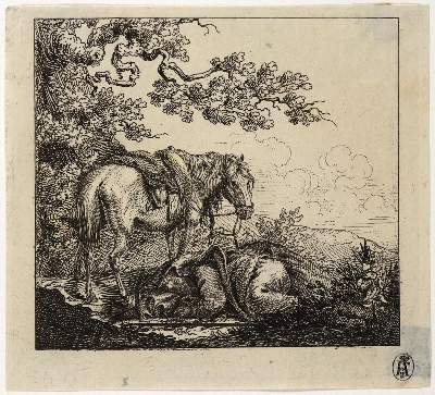 Bild Nr.1: 129-3466 Belle, Friedrich August de la: (Künstlergraphik)