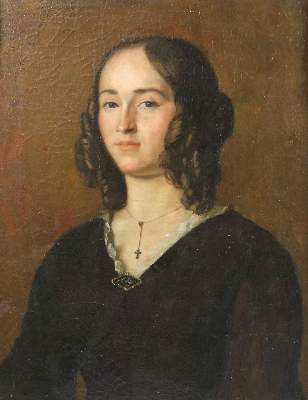 Bild Nr.1: 129-3475 Biedermeier-Portrait.: (Künstlergraphik)
