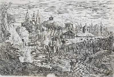 Bild Nr.1: 129-3481 Bloemen, Jan Frans van (gen. Orrizonte,: (Künstlergraphik)