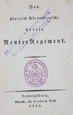 Bild Nr.1: 129-349 (Bassewitz,L.A.v.).: (Militaria, Württemberg)