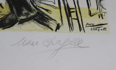 Bild Nr.2: 129-3507 Chagall, Marc: (Künstlergraphik)
