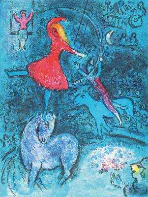 Bild Nr.1: 129-3508 Chagall, Marc.: (Künstlergraphik, Cirque)
