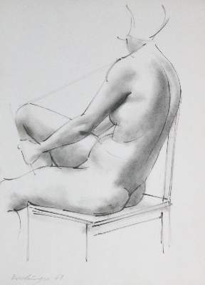 Bild Nr.1: 129-3534 Dischinger, Rudolf: (Künstlergraphik)