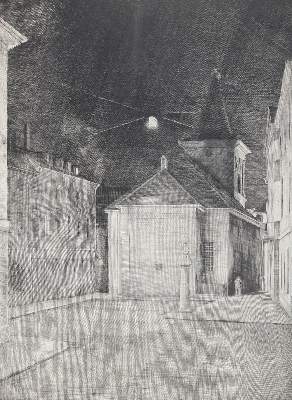 Bild Nr.2: 129-3570 Escher, Rolf: (Künstlergraphik)