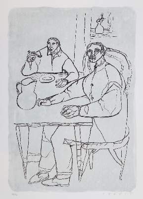 Bild Nr.1: 129-3578 Fekete, Esteban: (Künstlergraphik)