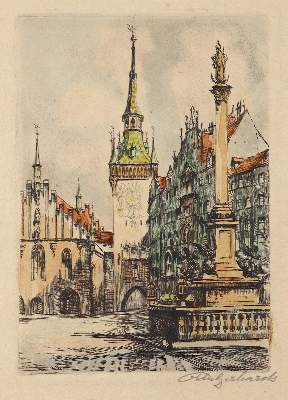 Bild Nr.1: 129-3602 Gerhards, Otto: (Künstlergraphik)