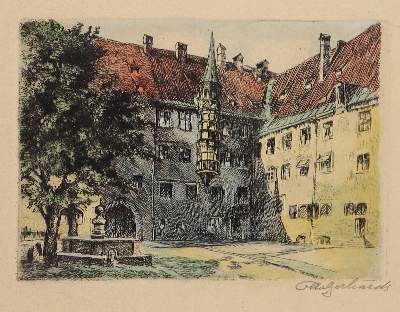 Bild Nr.2: 129-3602 Gerhards, Otto: (Künstlergraphik)