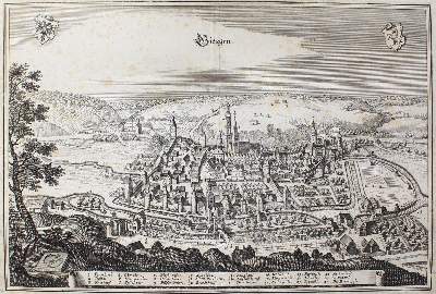 Bild Nr.1: 129-3607 Giengen a. d. Brenz.: (Künstlergraphik)