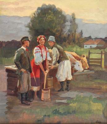 Bild Nr.1: 129-3676 Hosna, Josef: (Künstlergraphik)