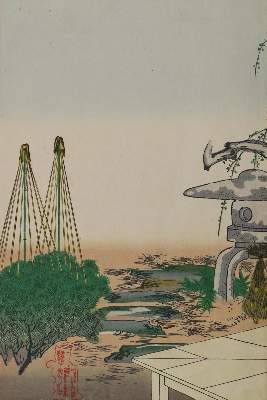 Bild Nr.1: 129-3691 Chikanobu, Toyoharu: (Künstlergraphik, Japan)