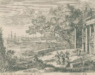 Bild Nr.1: 129-3829 Lorrain, Claude (d.i. Claude Gellée: (Künstlergraphik)