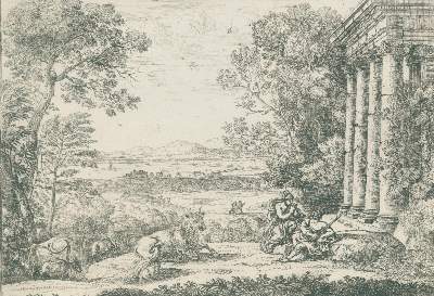 Bild Nr.1: 129-3833 Lorrain, Claude (d.i. Claude Gellée: (Künstlergraphik)