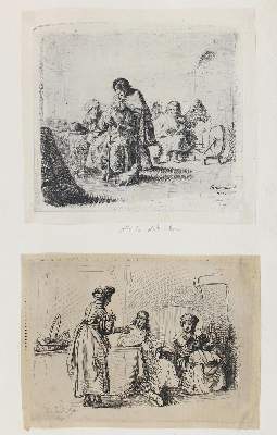 Bild Nr.5: 129-3959 Recueil: (Künstlergraphik, Rembrandt)
