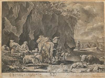 Bild Nr.1: 129-3963 Ridinger, Johann Elias: (Künstlergraphik)