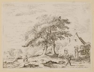Bild Nr.2: 129-3988 Ruisdael, Jacob Isaackszoon: (Künstlergraphik)