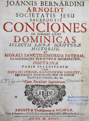 Bild Nr.32: 129-4 Arnoldt,J.B.: (Alte Drucke, Handschriften und Theologie)