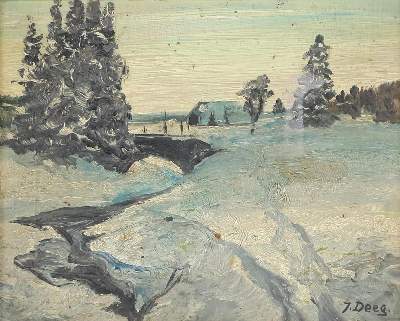 Bild Nr.1: 129-4027 Deeg,Johann.: (Künstlergraphik, Schwarzwald)
