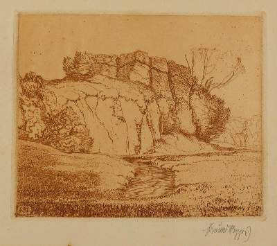 Bild Nr.1: 129-4078 Steppes, Edmund: (Künstlergraphik)