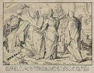 Bild Nr.1: 129-4101 Collette, Alexandre: (Künstlergraphik, Totentanz)