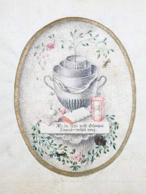 Bild Nr.16: 129-412 Liber Amicorum: (Stammbücher)