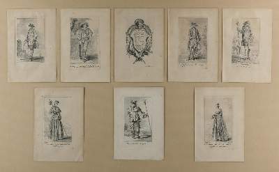 Bild Nr.2: 129-4148 Watteau, Antoine: (Künstlergraphik)