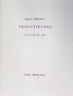 Bild Nr.3: 129-4165 Fremon,J.: (Künstlergraphik, Zao Wou-Ki)