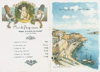 Bild Nr.1: 129-436 Speisekarten.: (Küche und Haushalt, Gaststätten-Hotellerie)