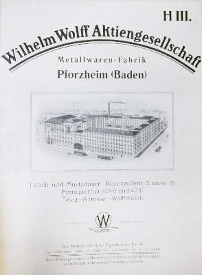 Bild Nr.1: 129-450 Wolff,W.: (Küche und Haushalt, Haushalt)