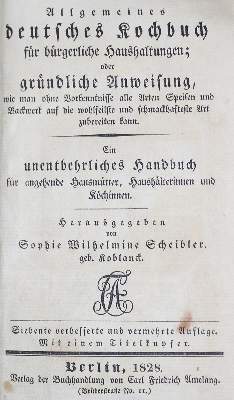 Bild Nr.2: 129-466 Scheibler,S.W.: (Küche und Haushalt, Kochbücher)