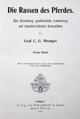 Bild Nr.1: 129-493 Wrangel,C.G.: (Pferde)