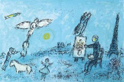 Bild Nr.1: 129-508 Derriere le miroir.: (Chagall)